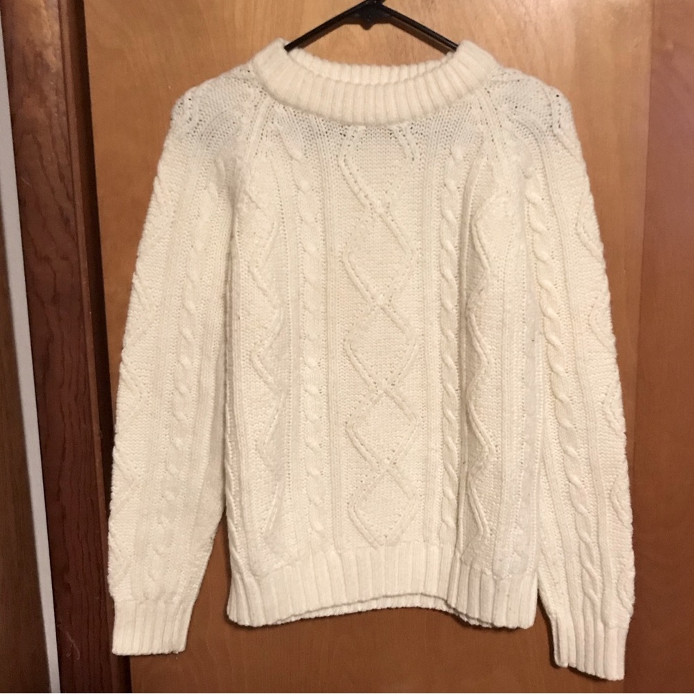 Vintage Boys Cable Knit Cardigan
